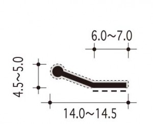 #38-Eの断面、寸法