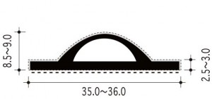 #12-Bの断面、寸法