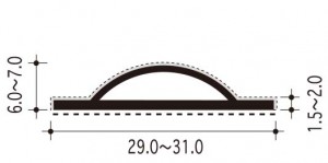 #12-Mの断面、寸法