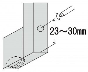 12(Ａ）（Ｂ）（Ｆ）28型の下框の有効寸法②