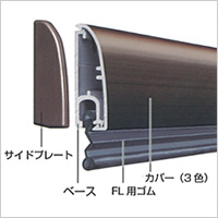 開き戸用/FL-AQの構成部品